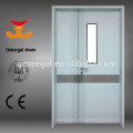 Steel hospital seamless room door